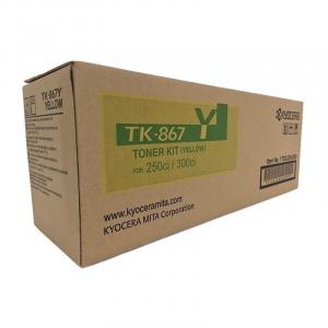 Kyocera TK-867 Yellow Toner Cartridge (1T02JZAUS0)