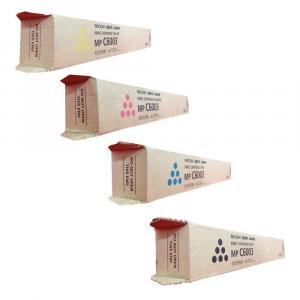Genuine Ricoh Toner Cartridge Set (841849, 841850, 841851, 841852)