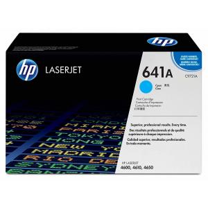 HP Color LaserJet 4600, 4610, 4650 Cyan Print Cartridge 641A (C9721A)