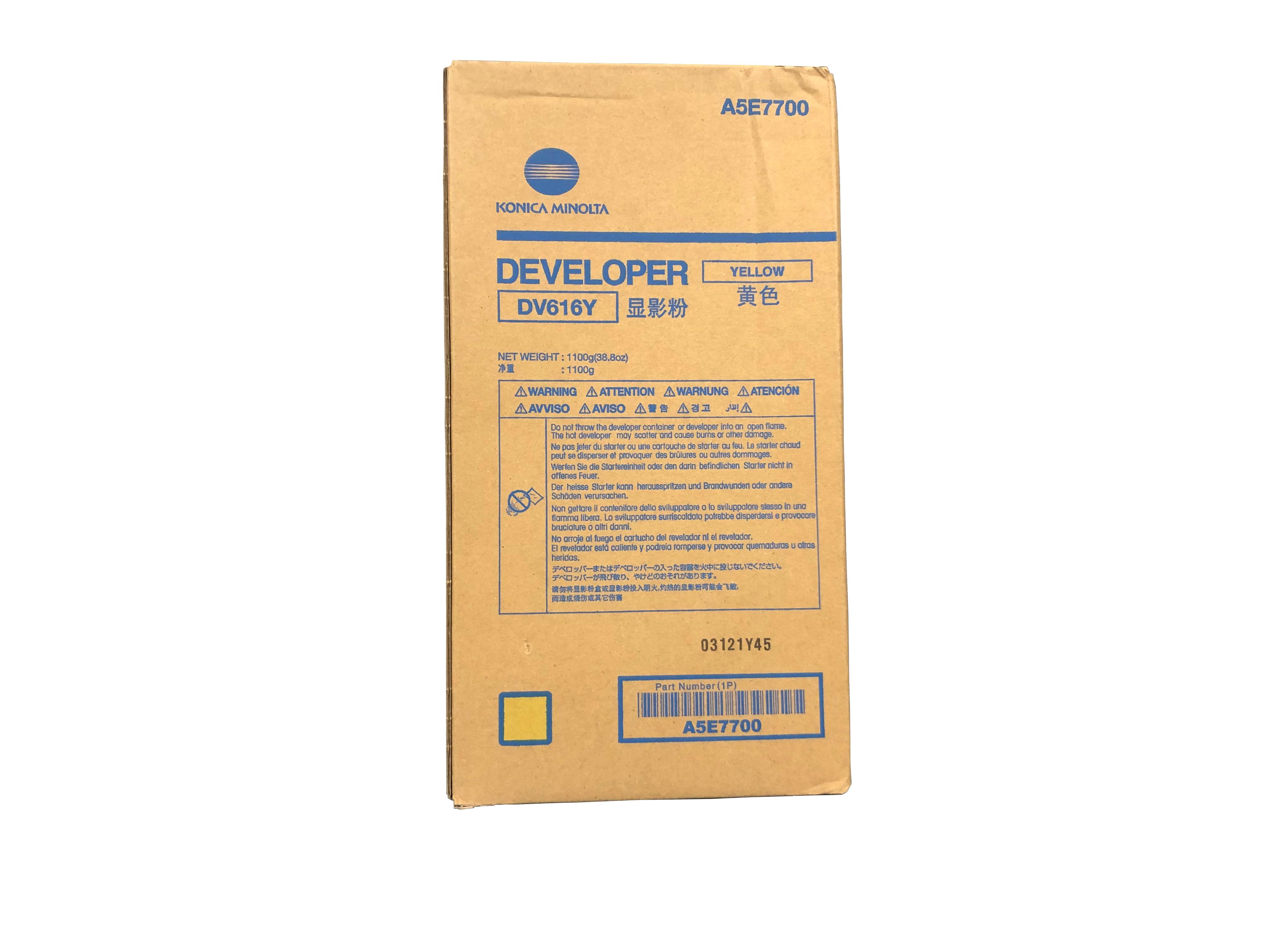 Green World Copier & Supplies | Konica Minolta DV-616 Yellow