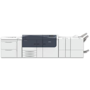 Xerox Versant 4100 Press with 2 Tray High Cap Feeder, Inserter Booklet Maker Finisher and EX-4100 Fiery