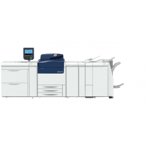 Xerox Versant 80 with Oversize High Capacity Feeder, Interface Module, Production Ready Booklet Maker Finisher