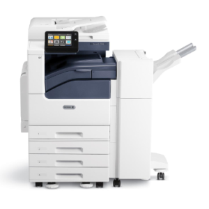Xerox VersaLink C7025 with Office Finisher (Staple & 2/3 Hole Punch) - 2 Trays and a Stand