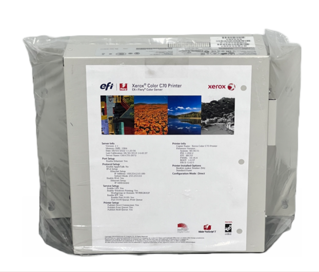 Green World Copier & Supplies EXi C60/C70 Fiery Controller ES200 (R7B)